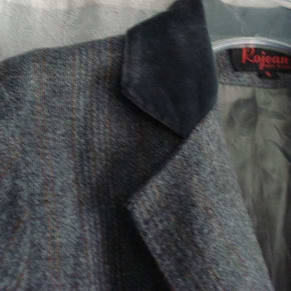 VINTAGE ROJEAN BLAZER/Jacket Size 5 - Picture 5 of 16